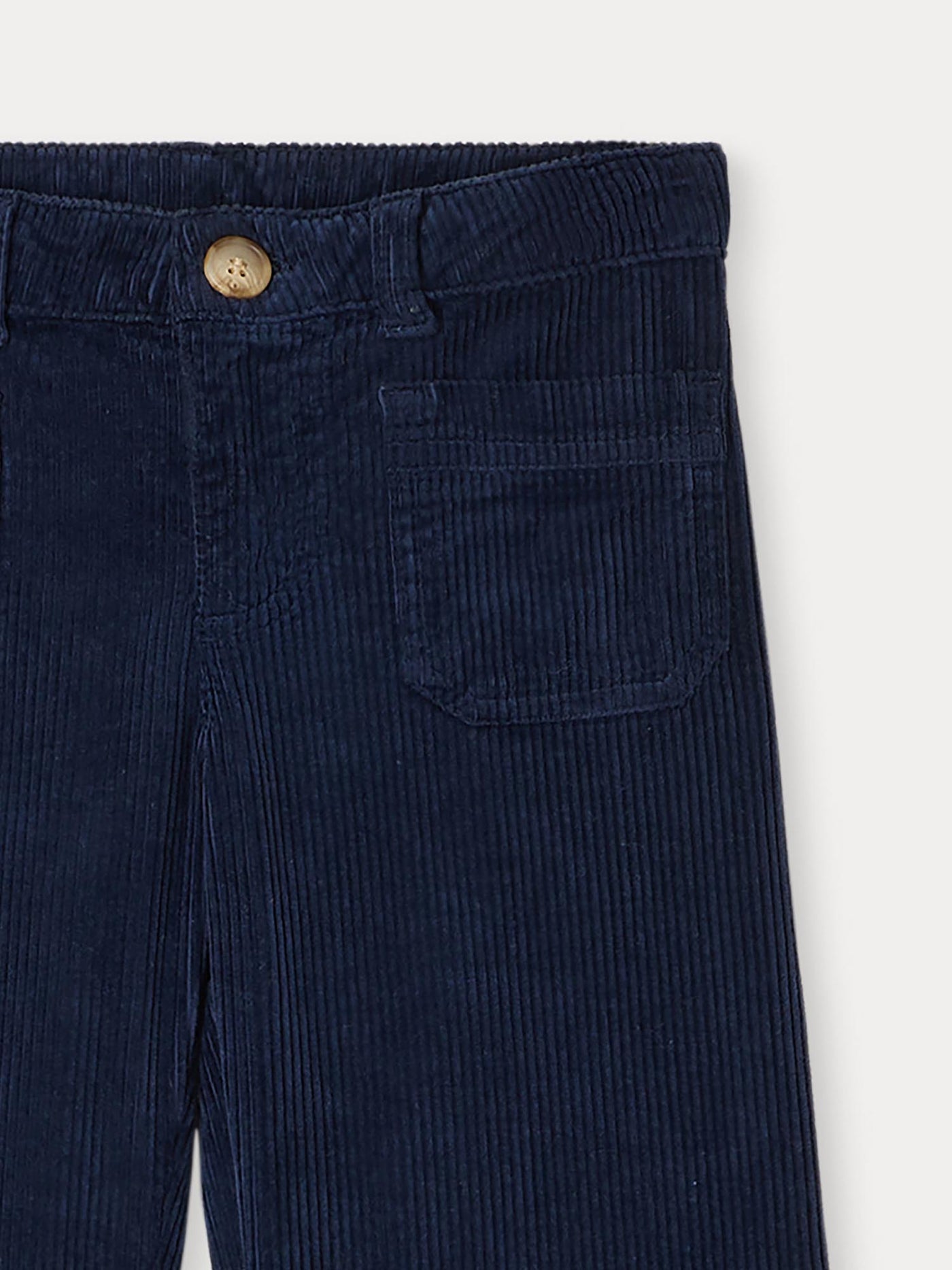 Junon pants in dark blue corduroy