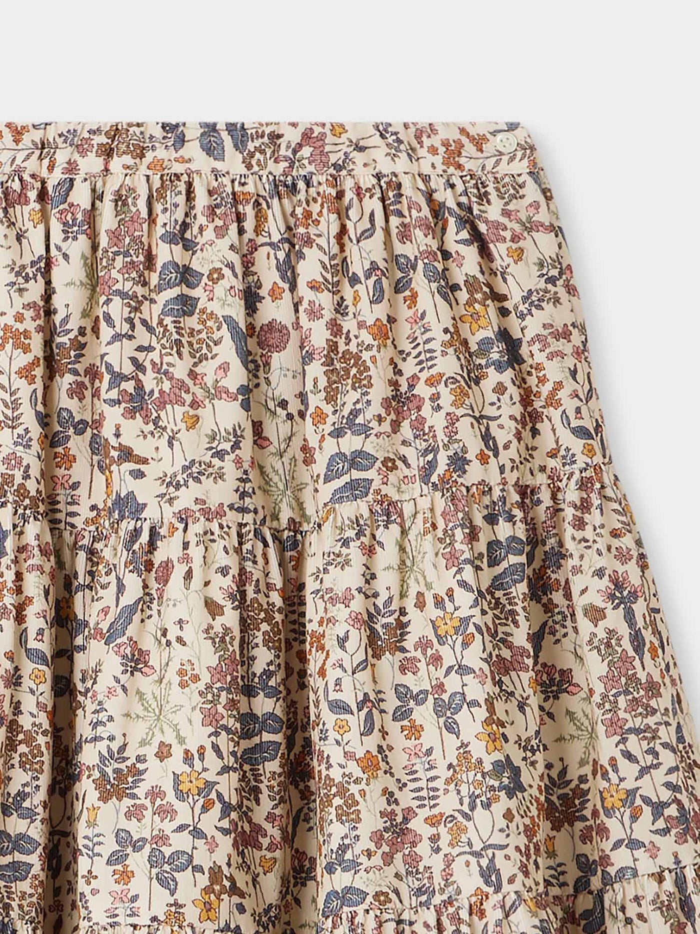 Lise skirt in fine-ribbed Liberty corduroy