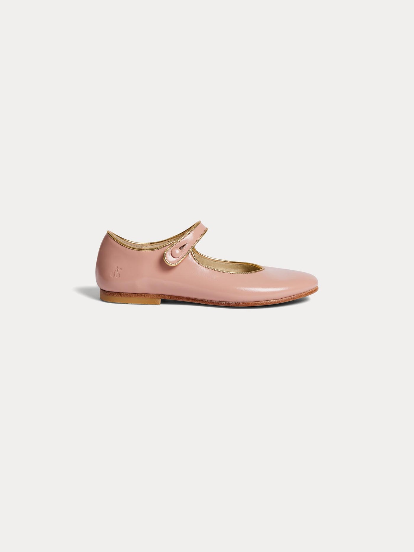 Ella pink leather Mary Janes