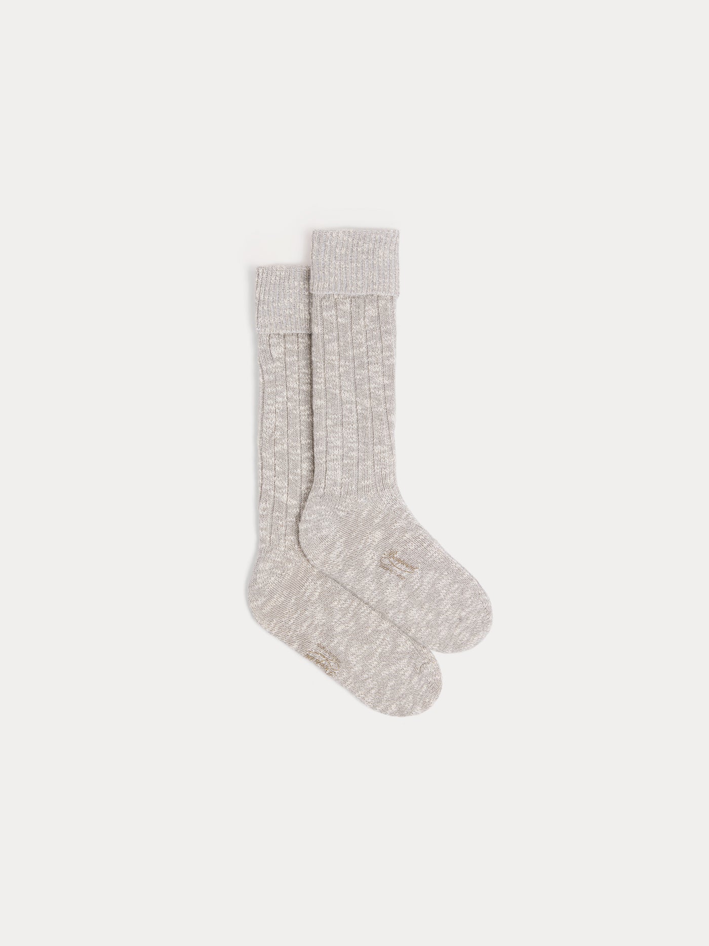 Chaussettes Tocks en coton gris