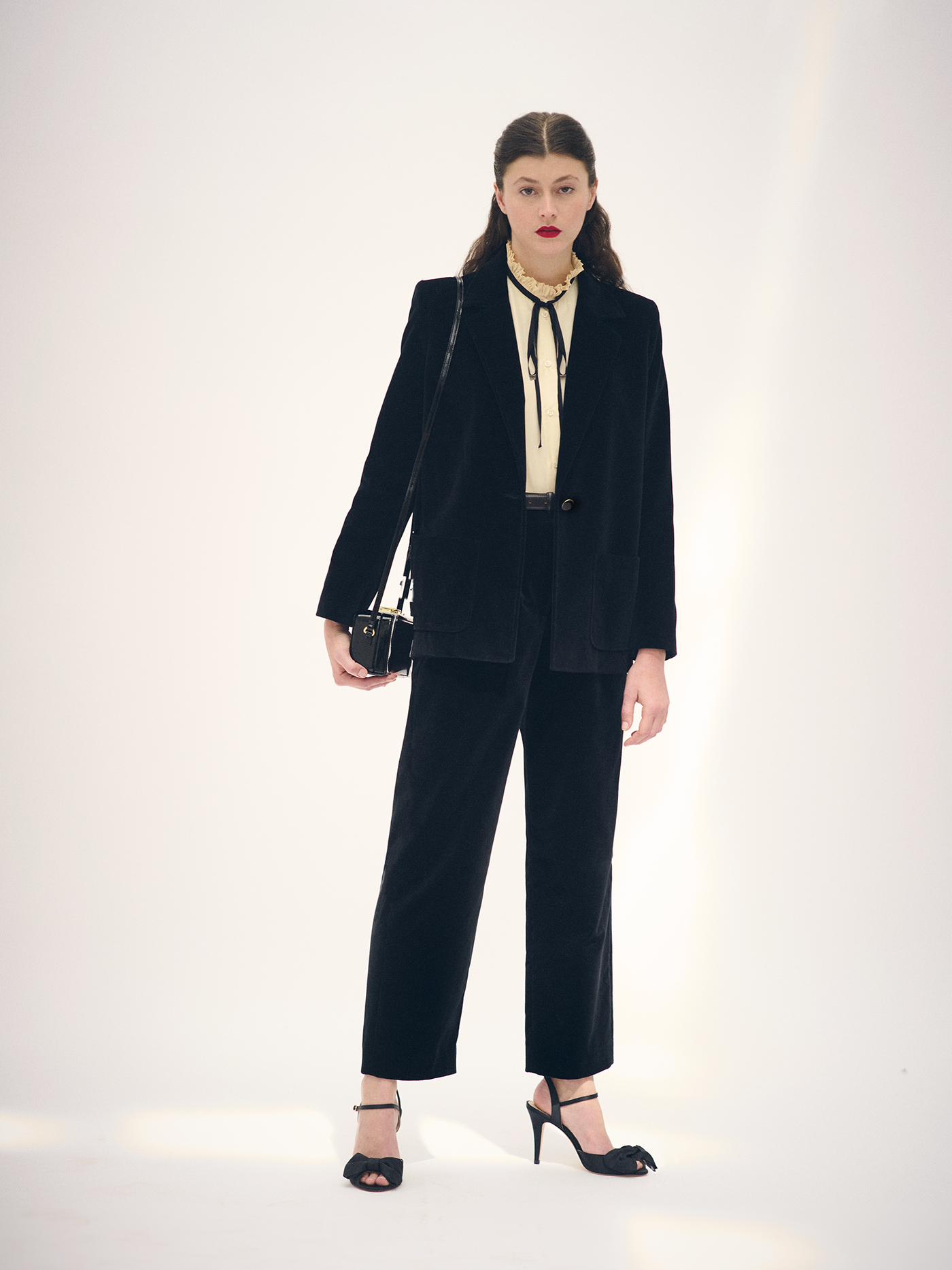 Bonpoint x Vanessa Seward Veste Golondrina en velours lisse