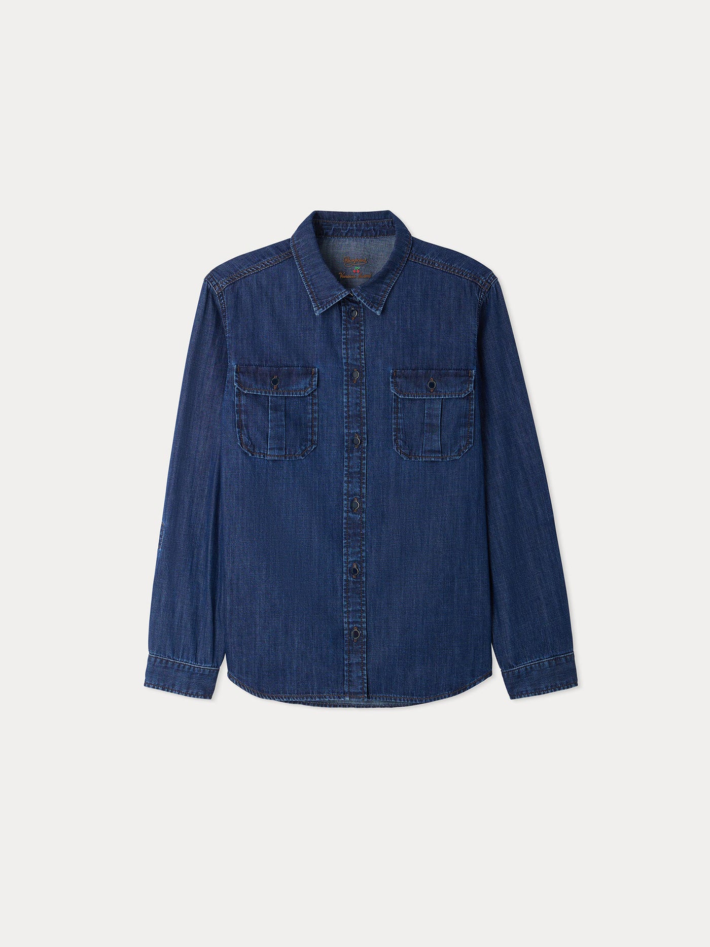 Bonpoint x Vanessa Seward Chemise Glenn en denim