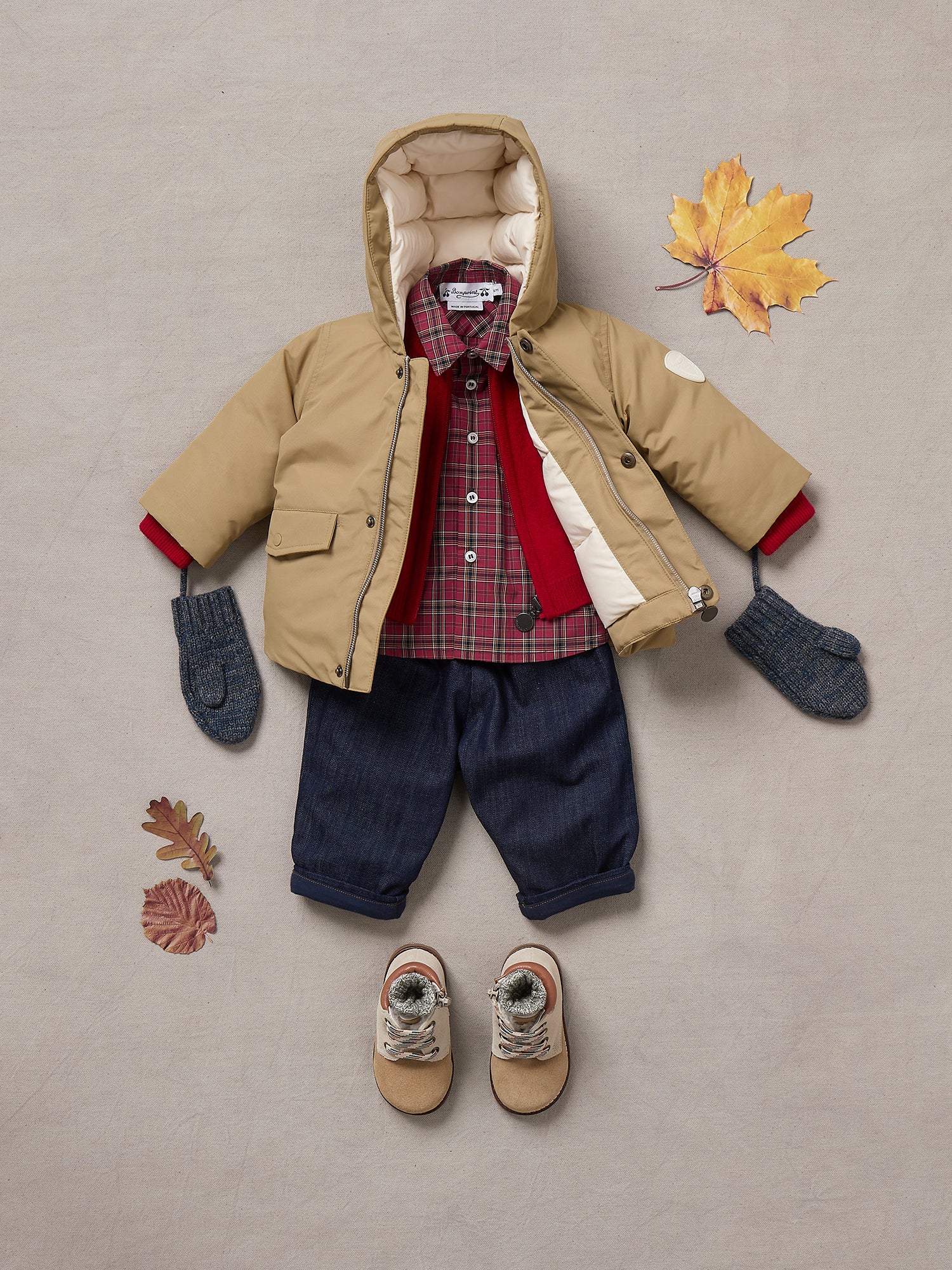 Fashion infant boy coats