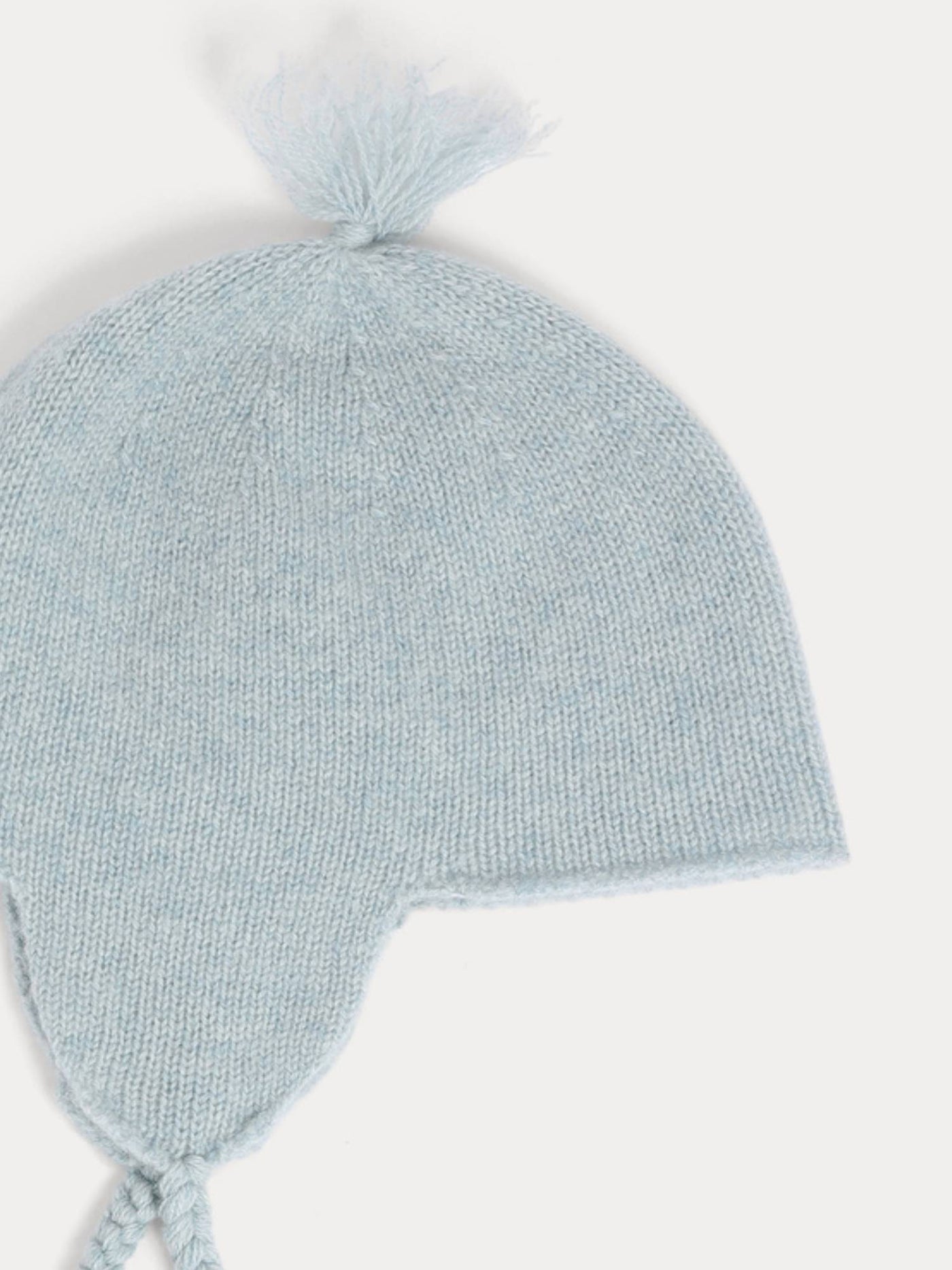 Bonnet Tinna en cachemire bleu