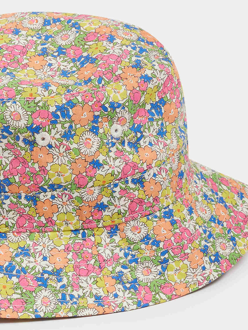 Organic Liberty Fabric Bucket Hat for Boys multicolored
