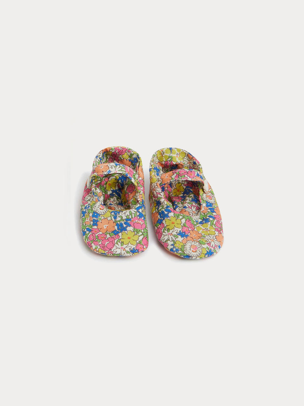 Exclusive Liberty Fabric Slippers for Baby multicolored