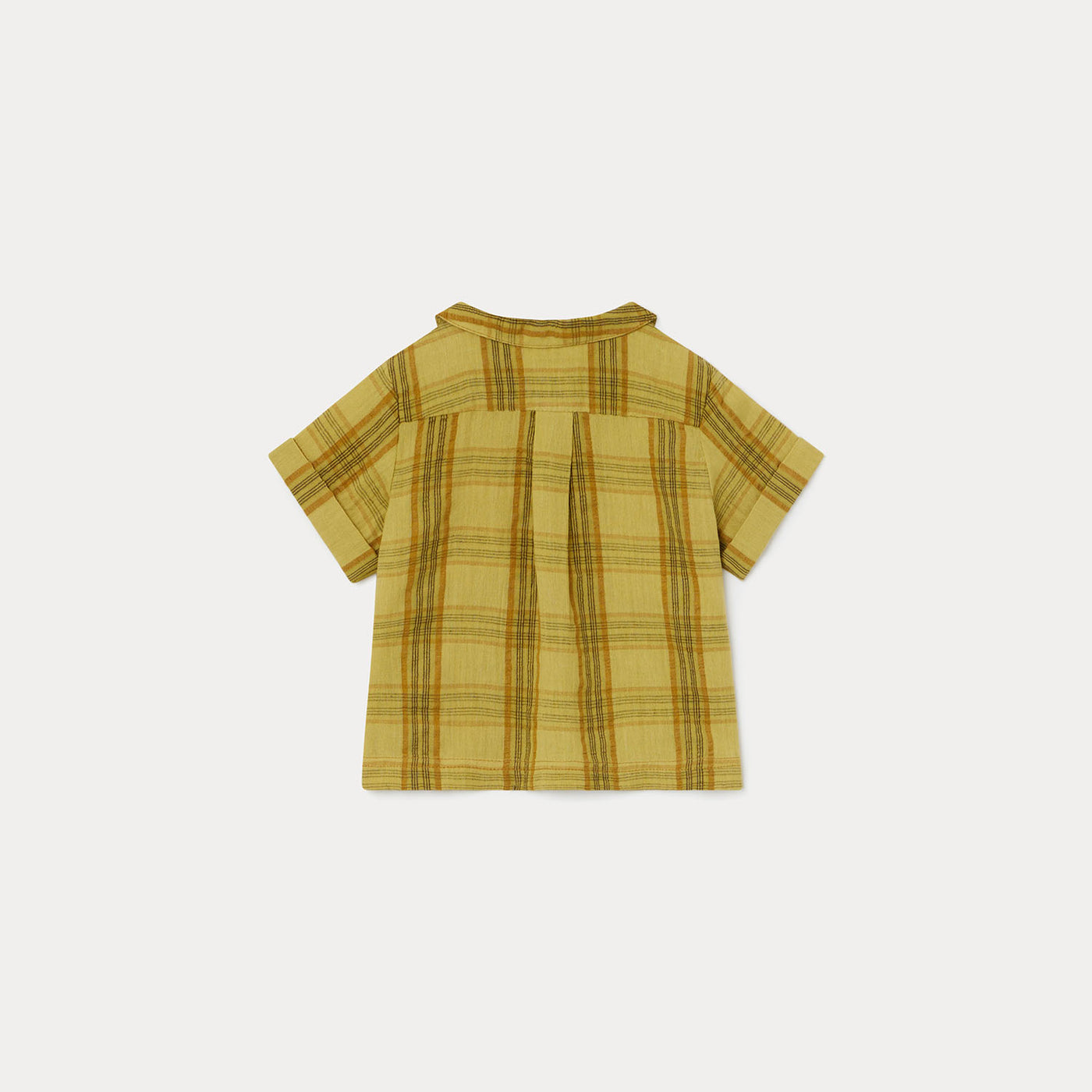 Short-Sleeved Tunic for Baby acid yellow