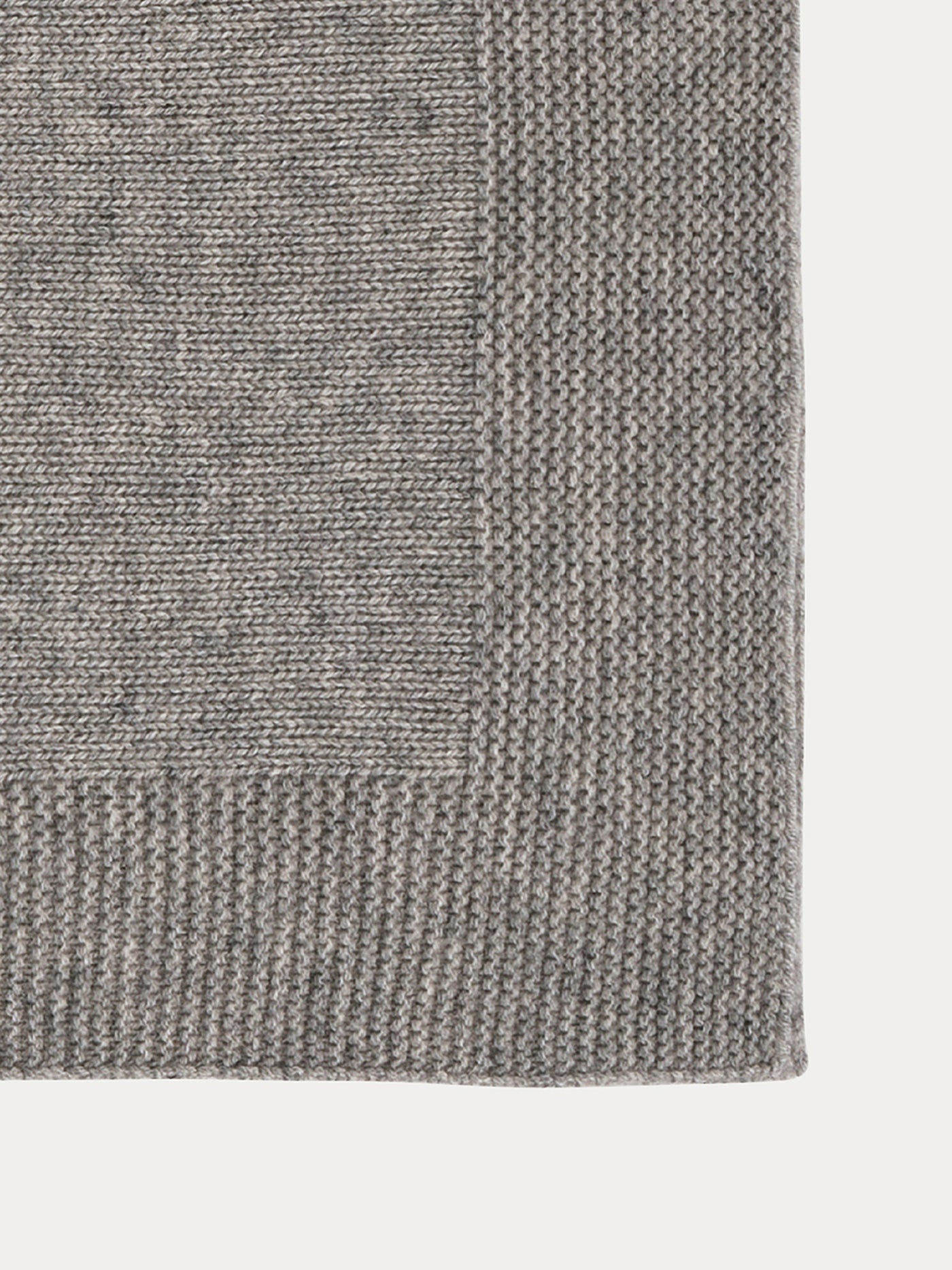 Baby Cashmere Blanket heathered gray