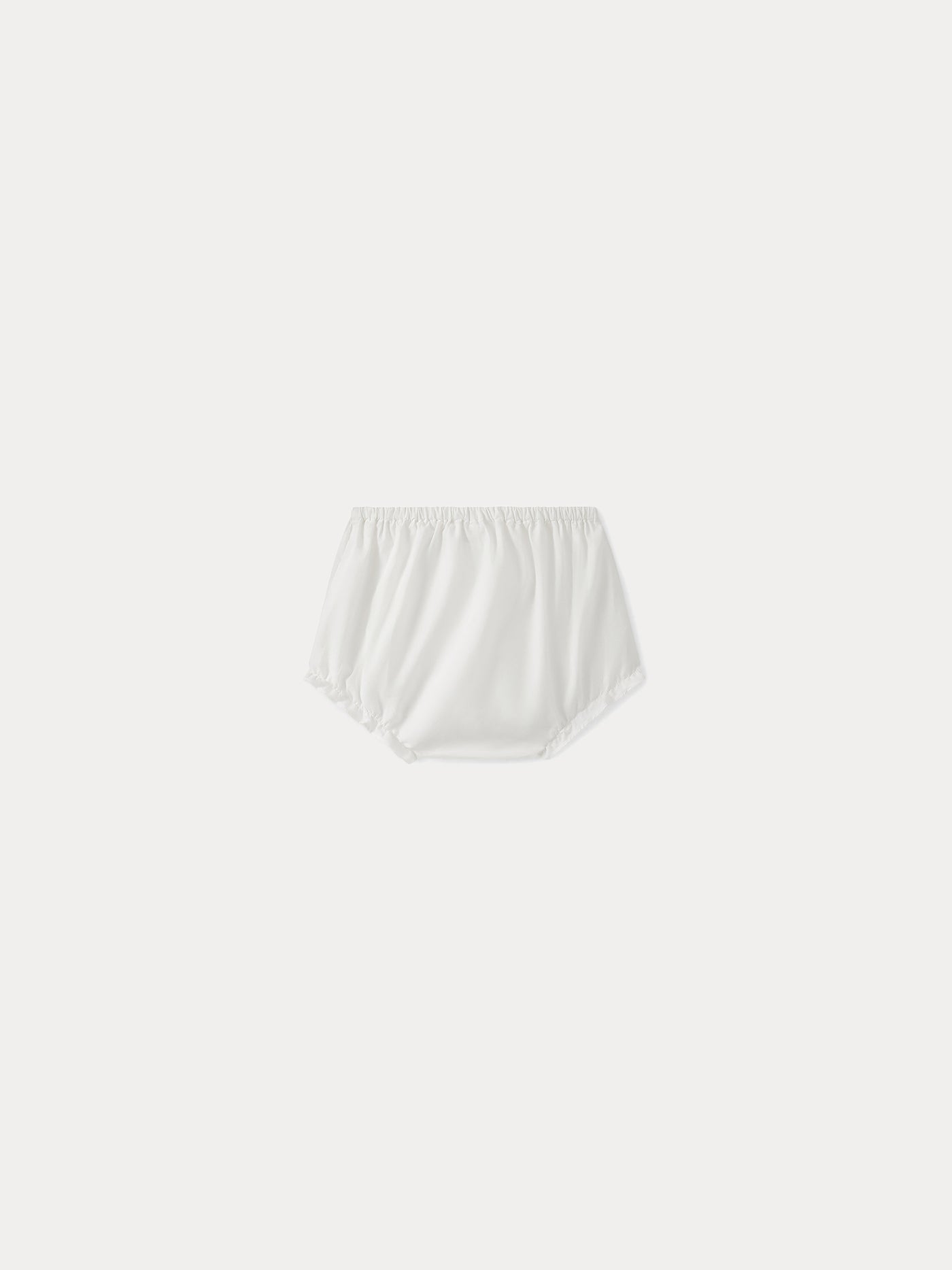 NEW Ecru (Ivory) Diaper Cover/Panty with Eyelet Ruffles for Babies