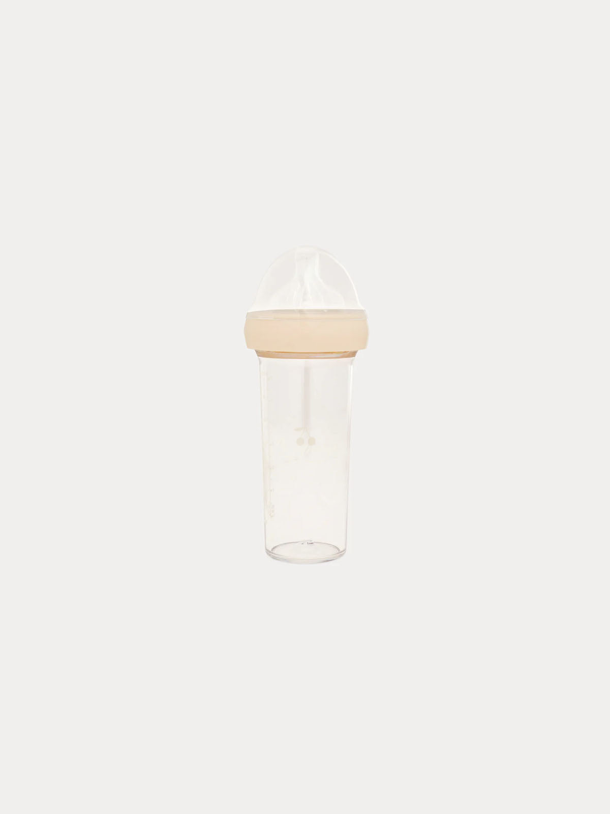 Baby Bottle with Travel Pouch milk white