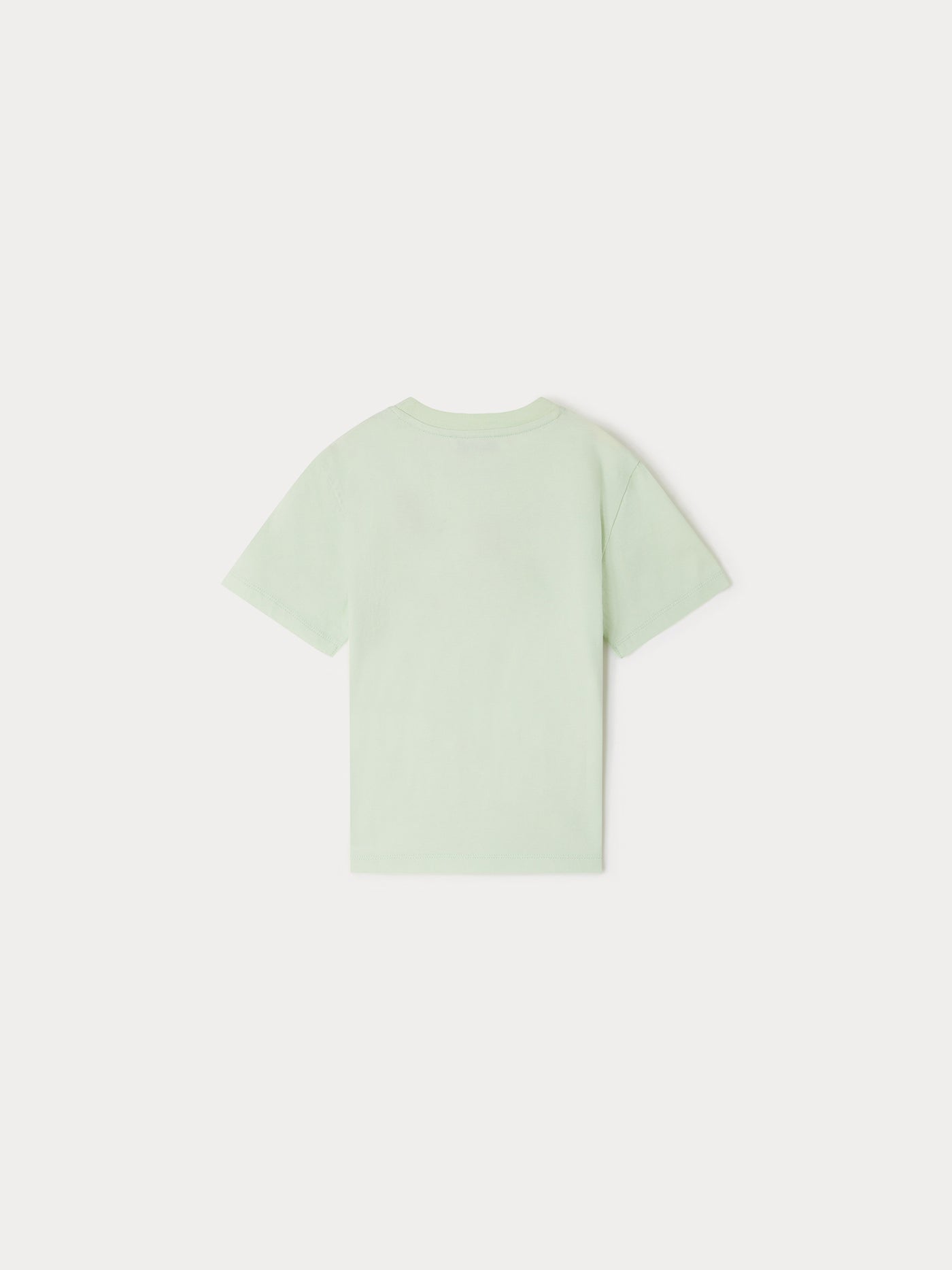 Soft T-Shirt in Cotton, Silk Optical White