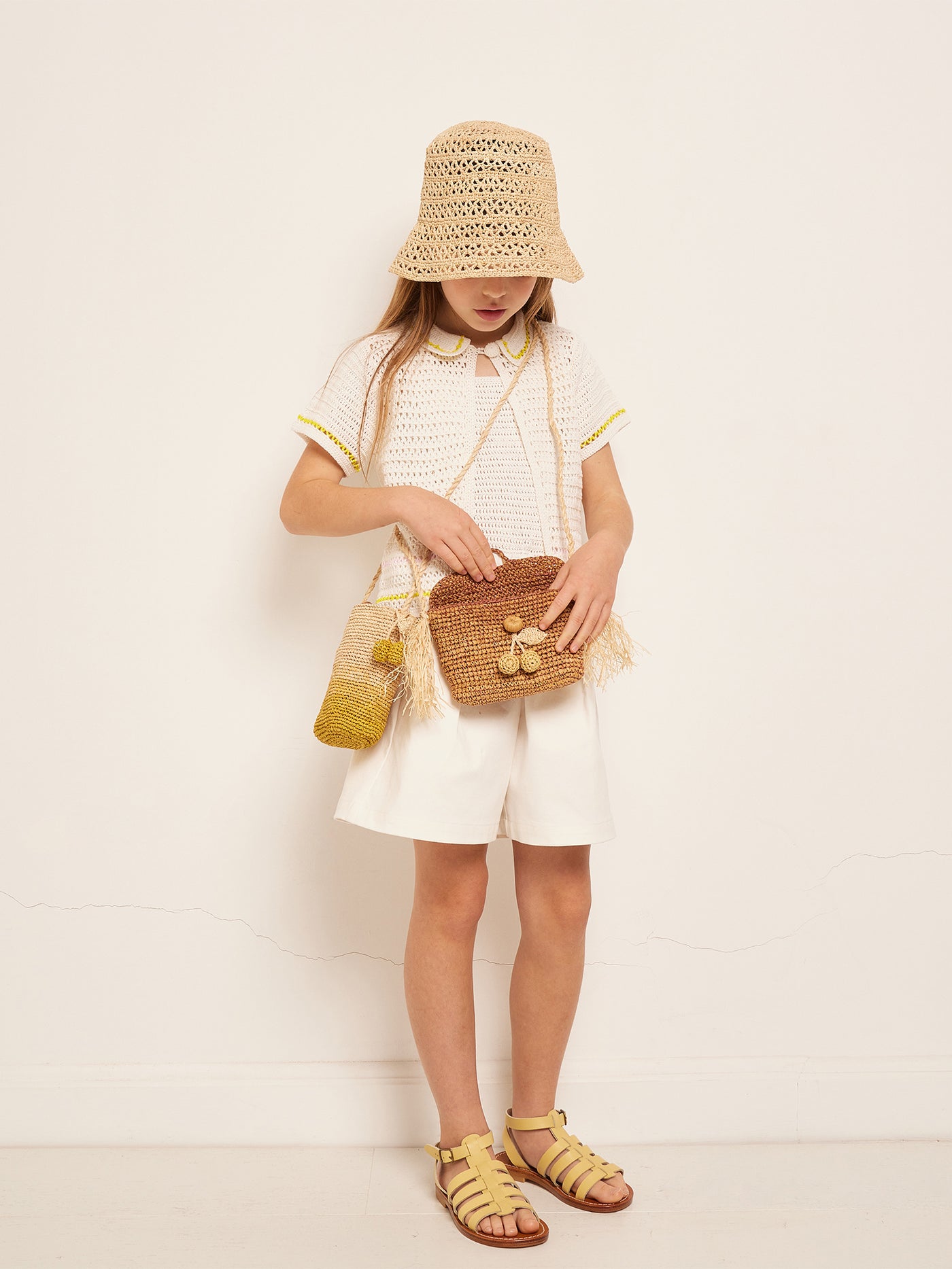 Cardigan Claro blanc lait