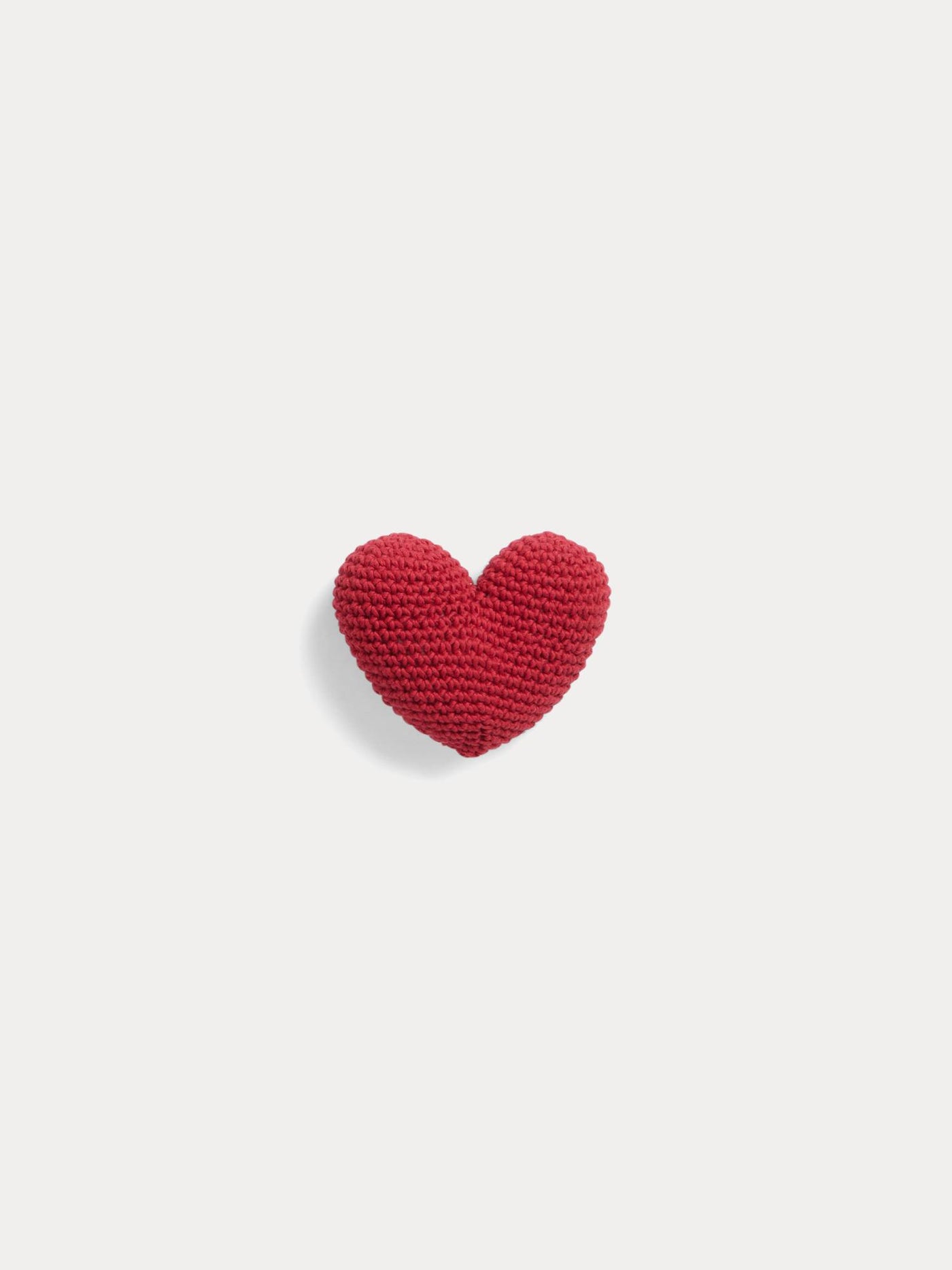 Coeur Crochet Toy red