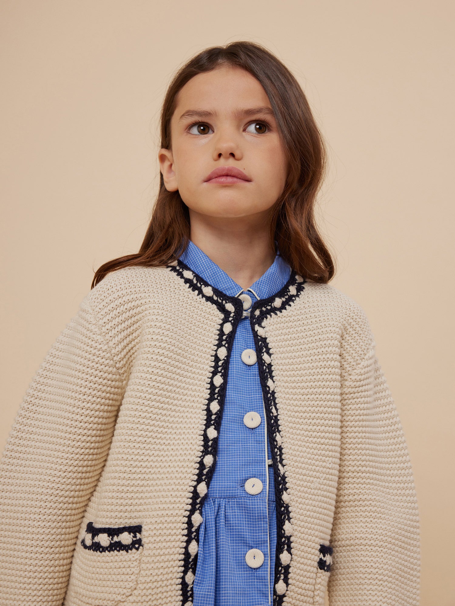 Girls shop wool cardigan