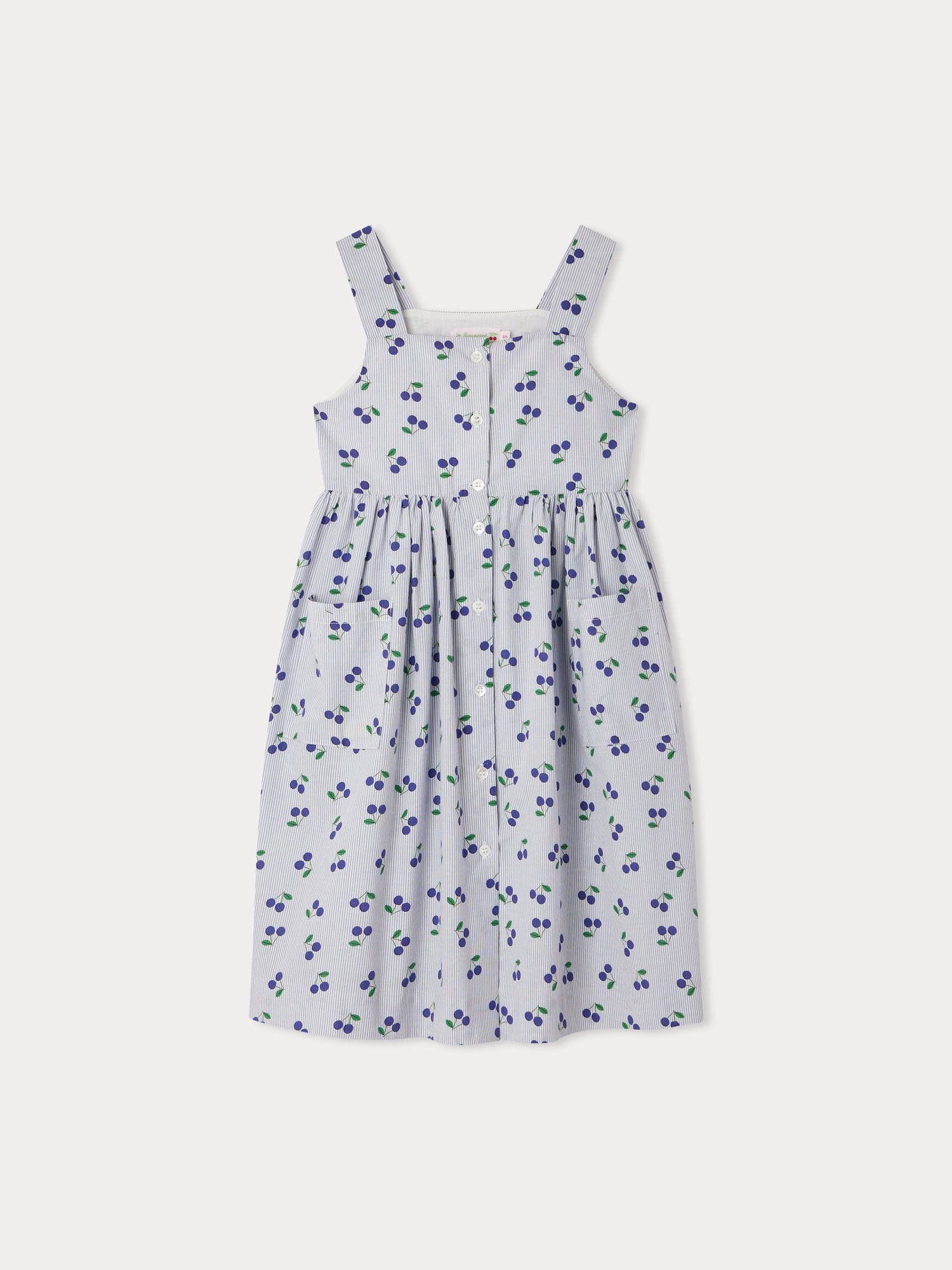 Sky blue cotton on sale dress