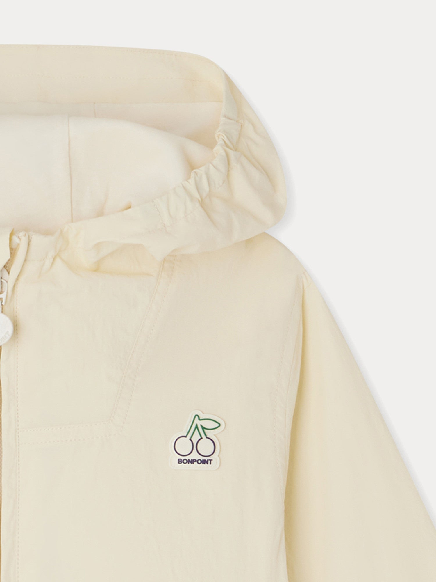 Light yellow outlet windbreaker