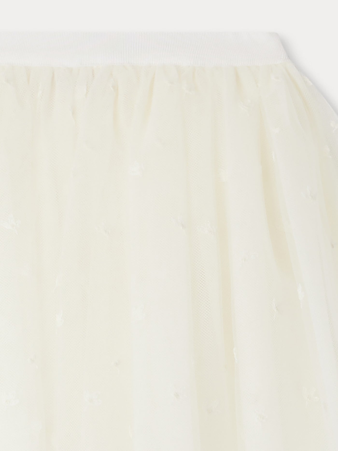 Pois Skirt milk white