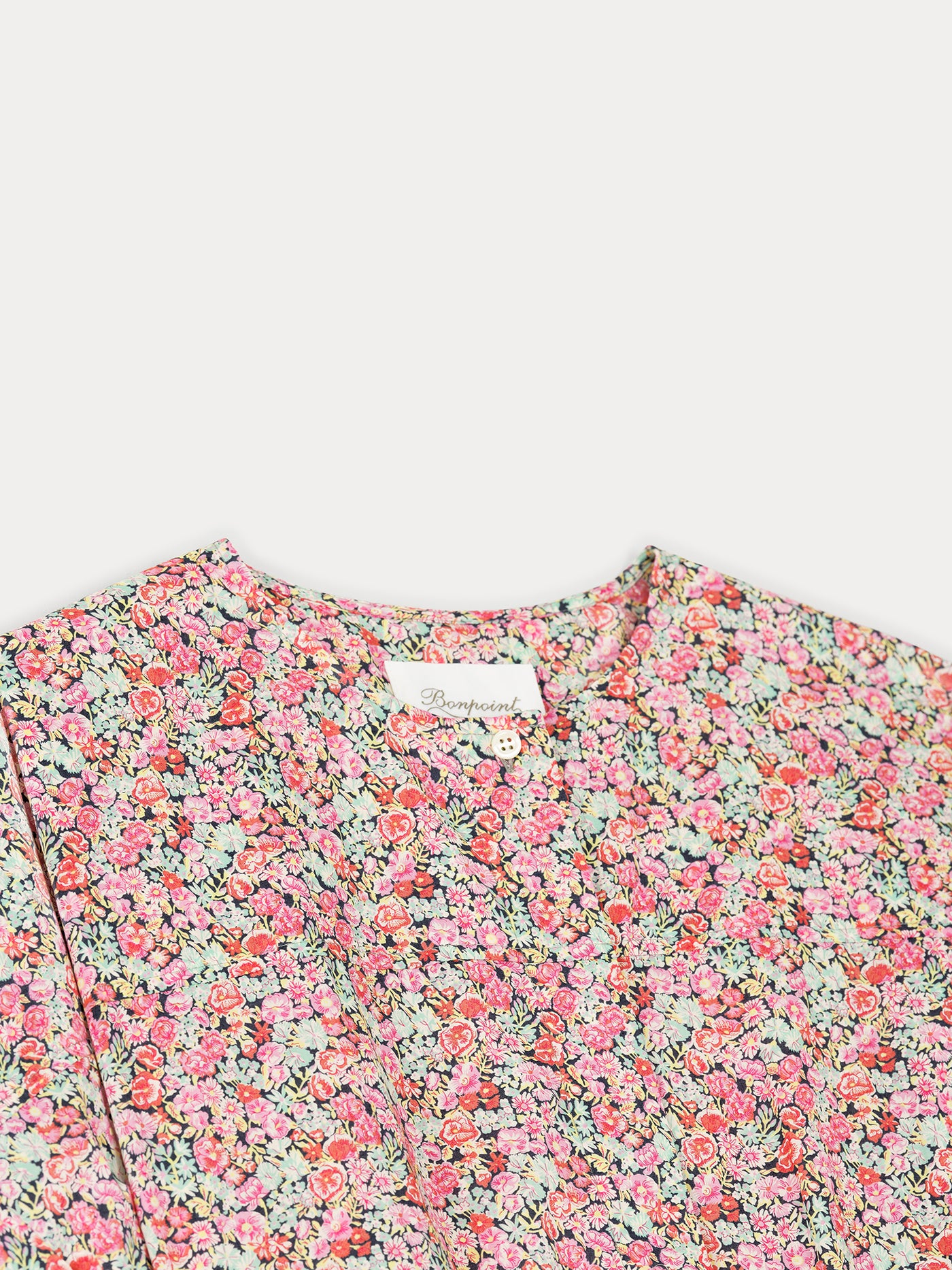 Short jumpsuit in exclusive floral Liberty fabric