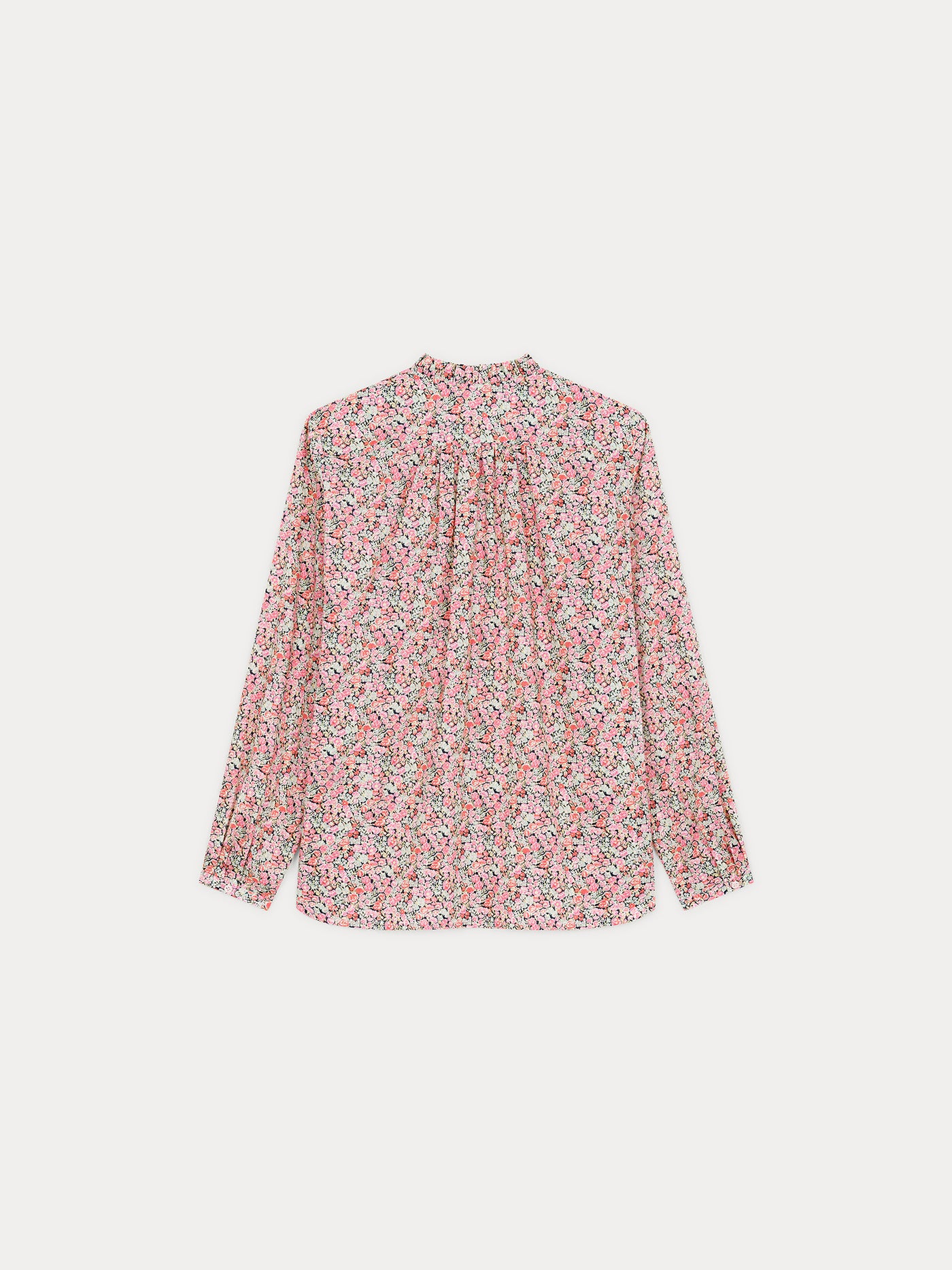 Shirt in exclusive Liberty fabric in printed cotton poplin