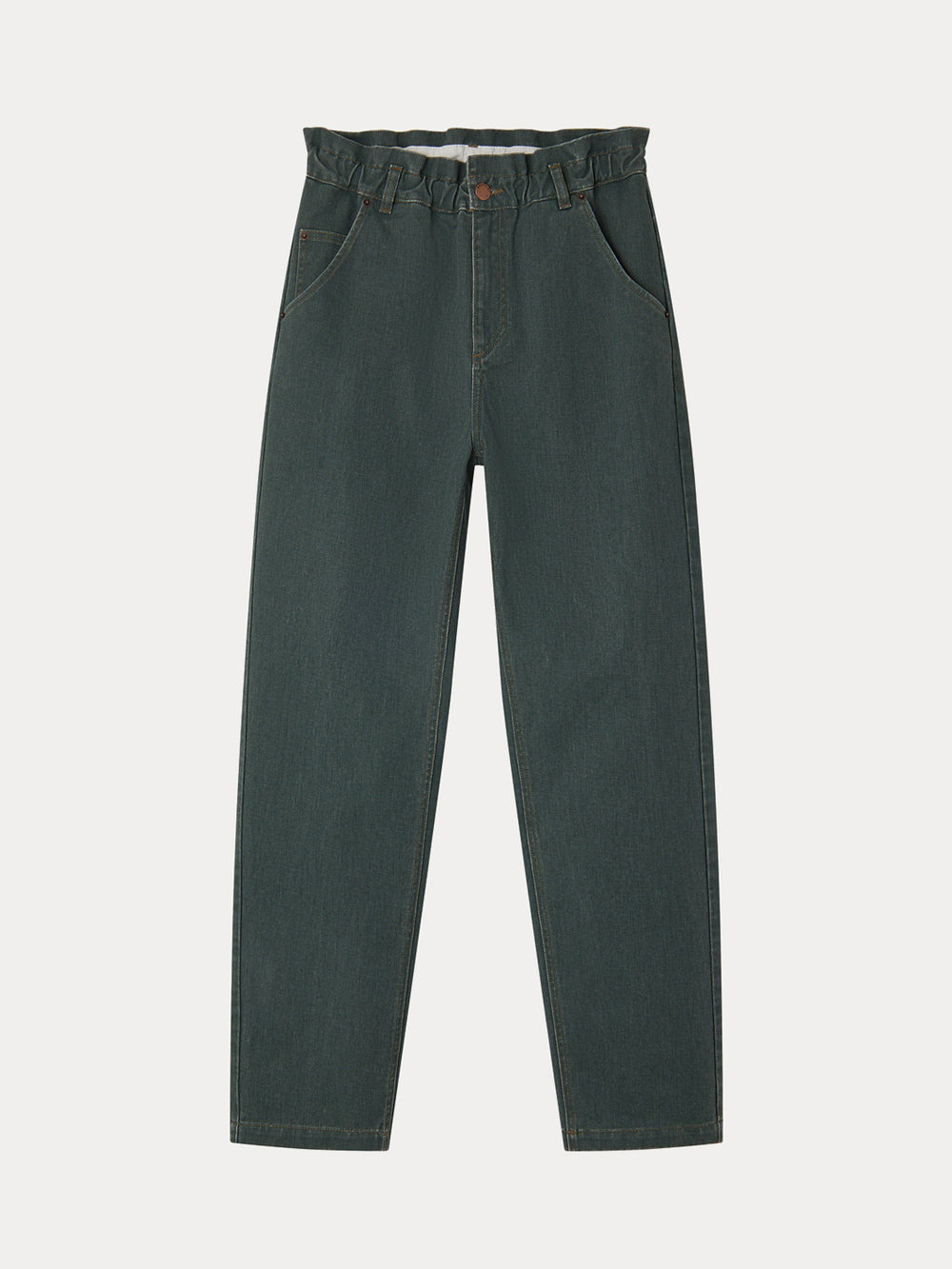 Pantalon Soho vert de gris