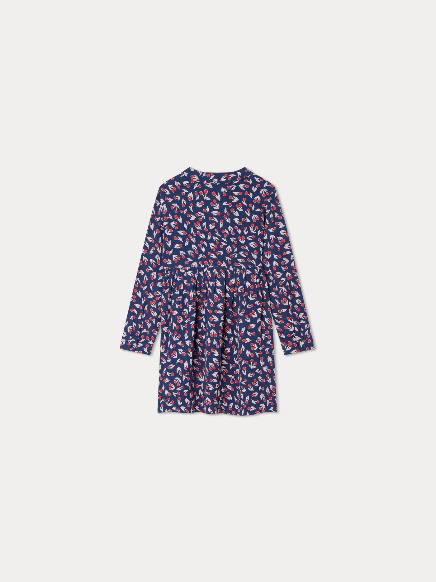 Robe Fantine imprime marine