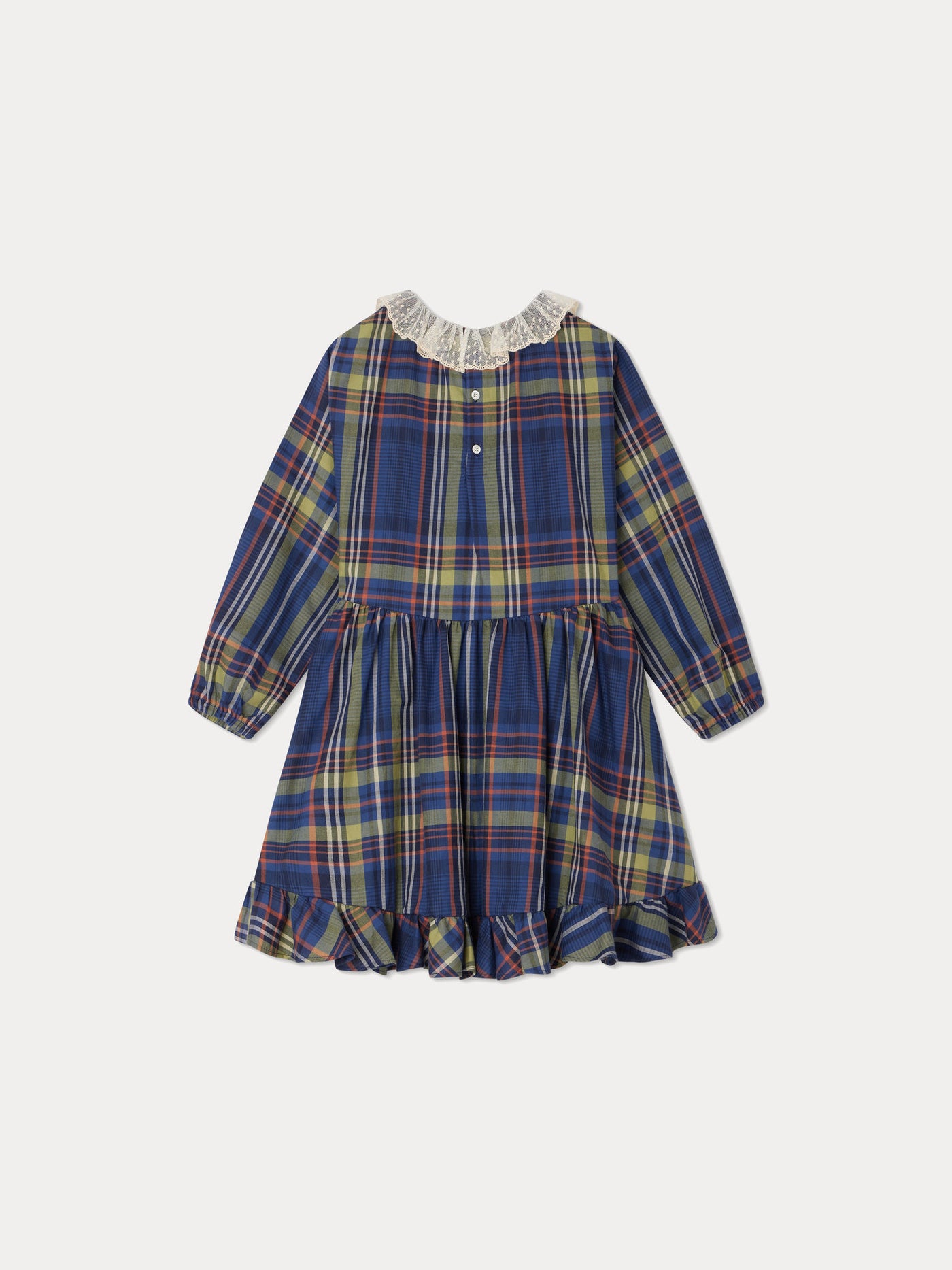 Robe Thays ecossais marine