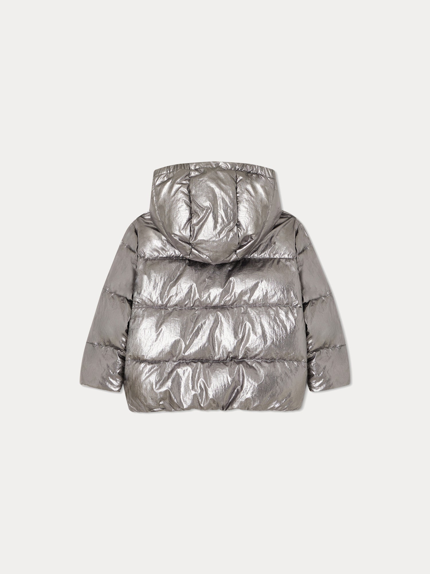 Buy The Souled Store Silver Toned Lightweight Hooded Puffer Jacket - Jackets  for Women 25693182 | Myntra